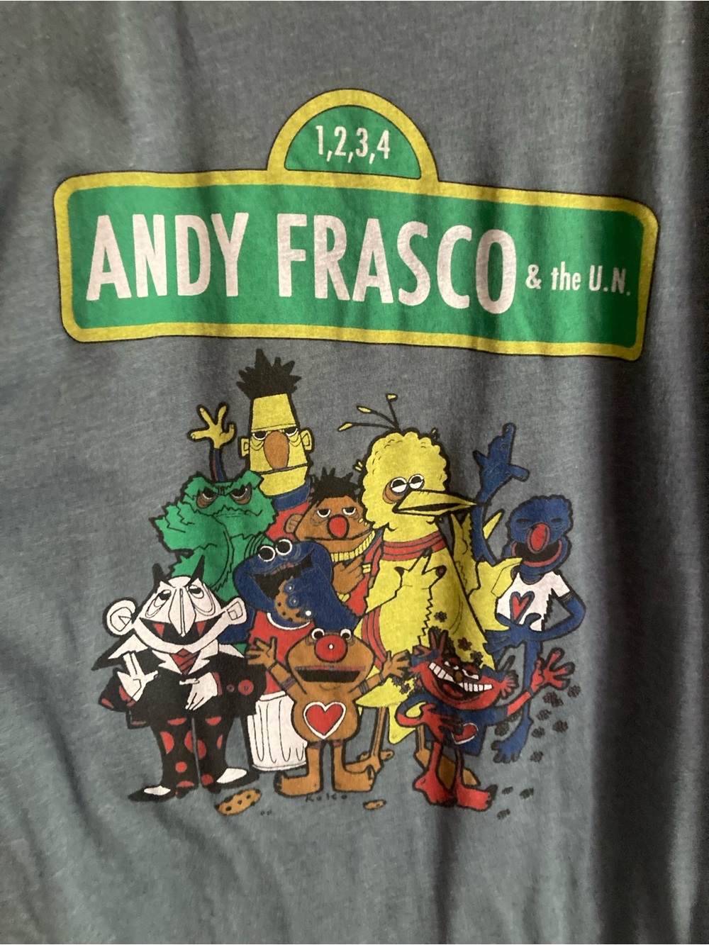 Andy Frasco and the U.N. Graphic Band T-shirt - Picture 2 of 6